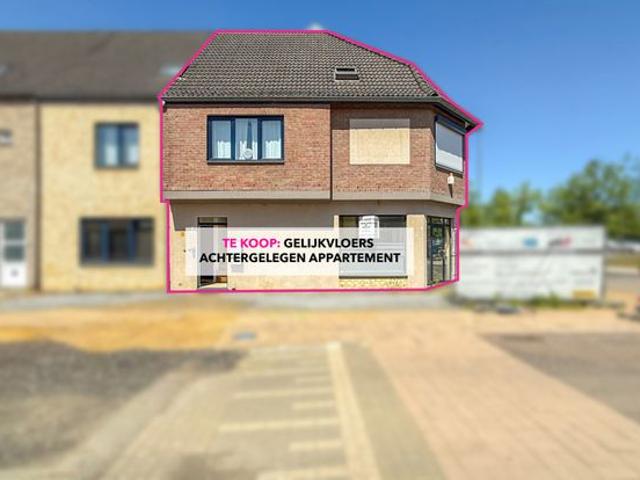 Gelijkvloerse appartement met 2 slaapkamers te HZ!
