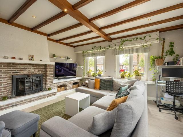 Gelijkvloerse woning met 3 slaapkamers met tuin en garage