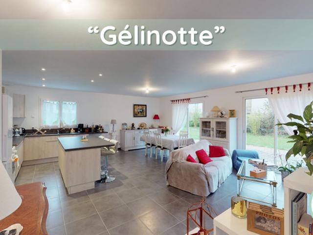 'Gelinotte' Maison plain pied 3 chambres