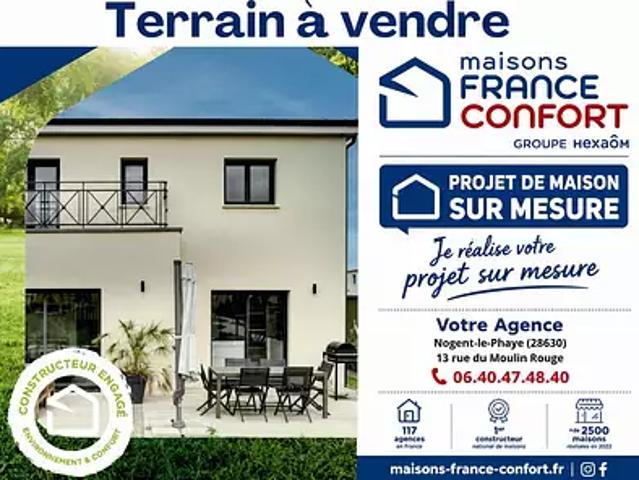 Gellainville 28630 Programme neuf terrain neuf à vendre