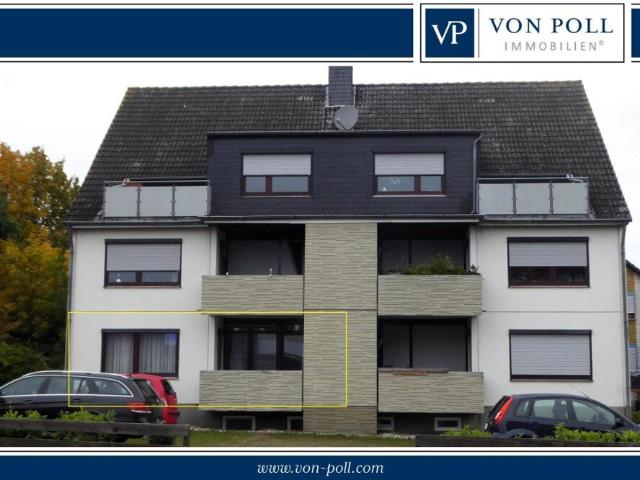 gepflegte 3,5 Zimmer ETW im Erdgeschoss mit Balkon in Innenstadtnähe