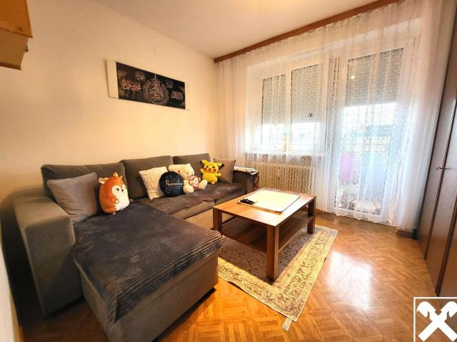 Gepflegte 3 Zimmer Wohnung, Voll Möbliert mit Loggia