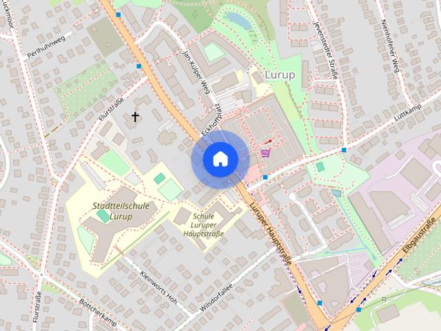 Gepflegte 1 Zimmer Dachgeschosswohnung mit Balkon, Einbauküche und Tiefgaragenstellplatz