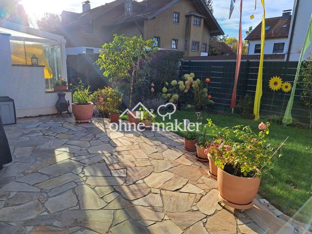 gepflegte Doppelhaushälfte mit schönem Südgarten