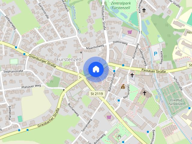 Gepflegte Wohnung mit Lift im Ortskern von Fürstenzell