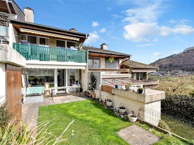Gepflegtes 5.5 Zimmer Reihenmittelhaus mit Garten und Fernsicht