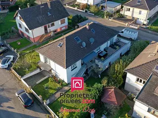 Gertwiller 67140 Achat / Vente maison 7 pièces t7 jardin terrasse