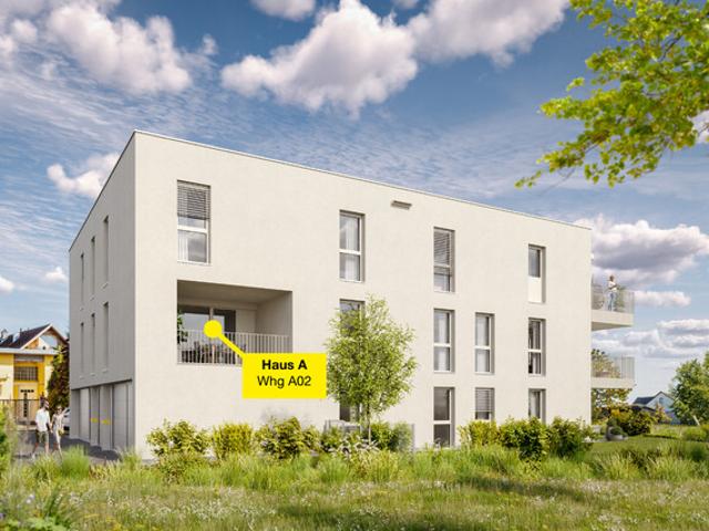 Geräumige 2 Zimmer Terrassenwohnung | A02