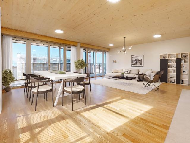Geräumige 4,5 Zimmer Wohnung mit Balkon und modernem Komfort, Erstmietung