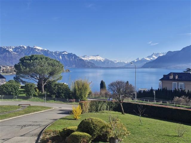 Geräumige 4,5 Zimmer Wohnung von ca. 145 m² mit See und Bergblick
