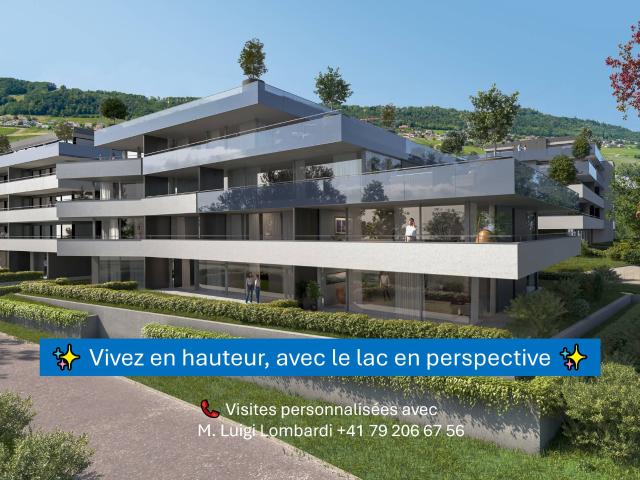 Geräumige 4.5 Zimmerwohnung NEU im Penthouse mit Terrasse, nur einen Steinwurf vom Genfersee entfernt