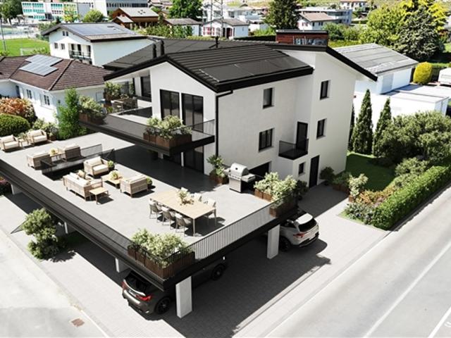 Geräumige 5,5 Zimmer Wohnung mit einer Panoramaterrasse von 210 m²