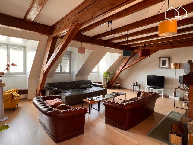 Geräumige Dachgeschosswohnung mit Terrasse