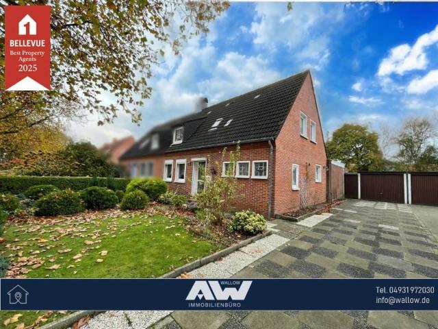 Geräumige DHH mit großem Garten in Norden, Richtung Norddeich | Objekt Nr.: 24 103 B