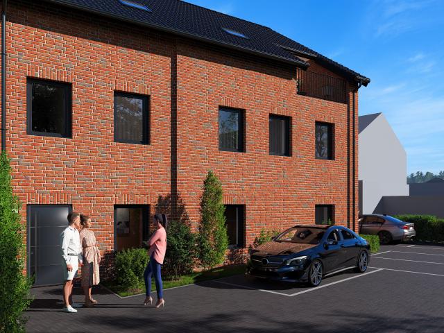 Geräumige Neubau Etagenwohnung mit Dachterrasse in toller Wohnlage von Borken Weseke!