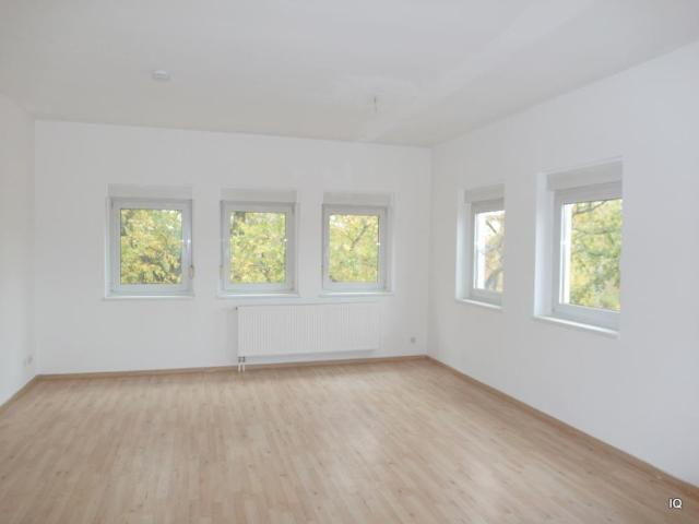 Geräumige und helle 2 Zimmer Wohnung mit Laminatboden, halboffener Küche und Bad mit Dusche