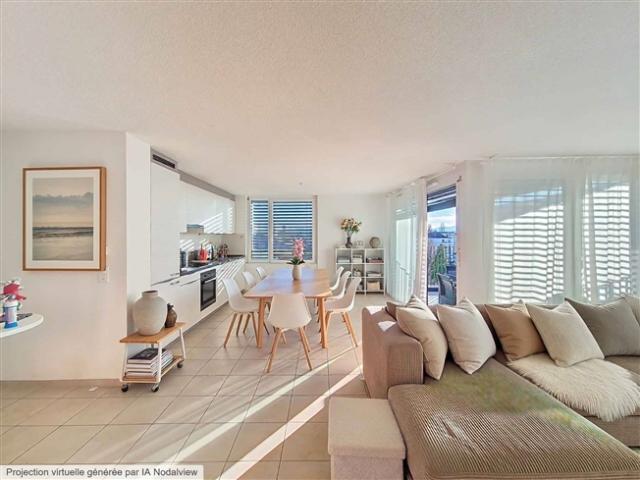 Geräumiges Penthouse mit 3,5 Zimmern im Stadtzentrum