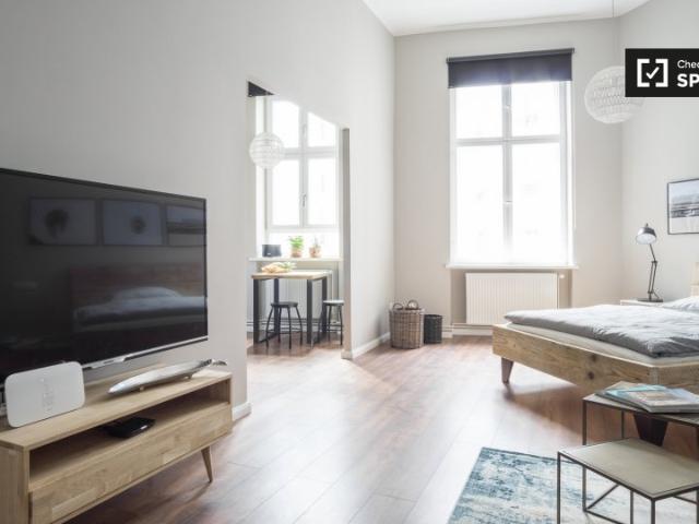 Geräumiges Studio Apartment zur Miete in Moabit, Berlin