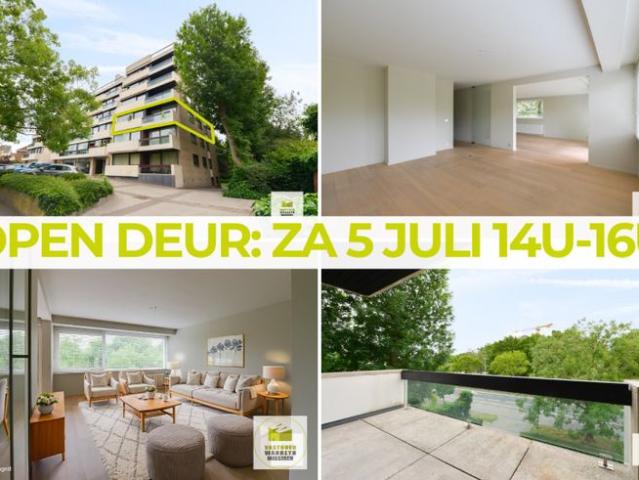 Gerenoveerd 3slpk appartement met 3 terrassen en ondergrond