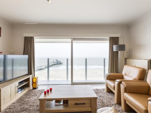Gerenoveerd appartement met zeezicht te koop in Blankenberge