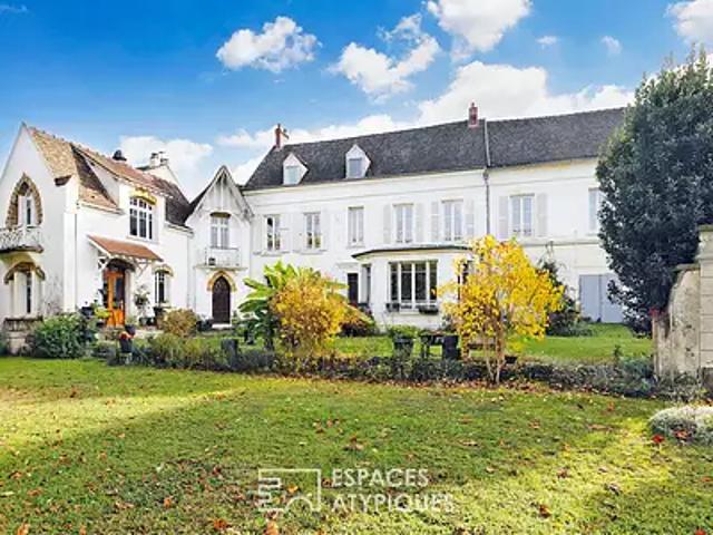 Germigny l'Evêque 77910 Achat / Vente maison 11 pièces t11 terrasse cave