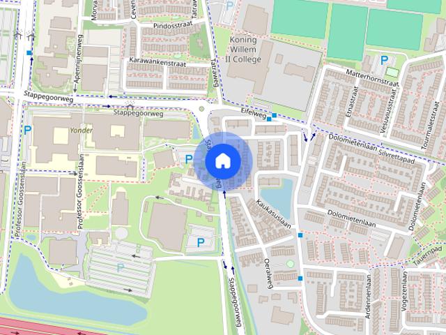 Gestoffeerde kamer t.b.v. STUDENT