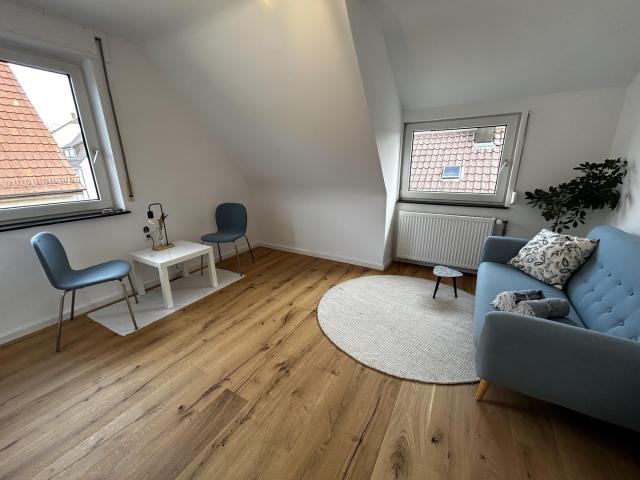 Geschmackvolle 2 Raum DG Wohnung mit luxuriöser Innenausstattung in Heilbronn
