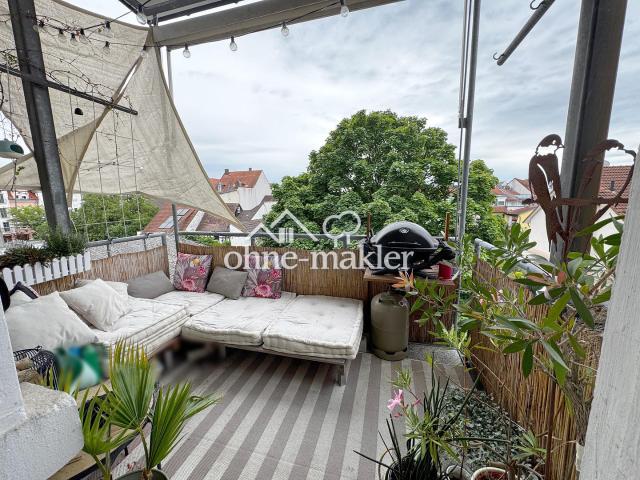 Geschmackvolle, modernisierte 3 Zimmer Wohnung mit Balkon in Rastatt
