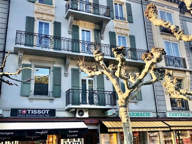 Geschäftsräume / Friseursalon am Place Centrale, Martigny