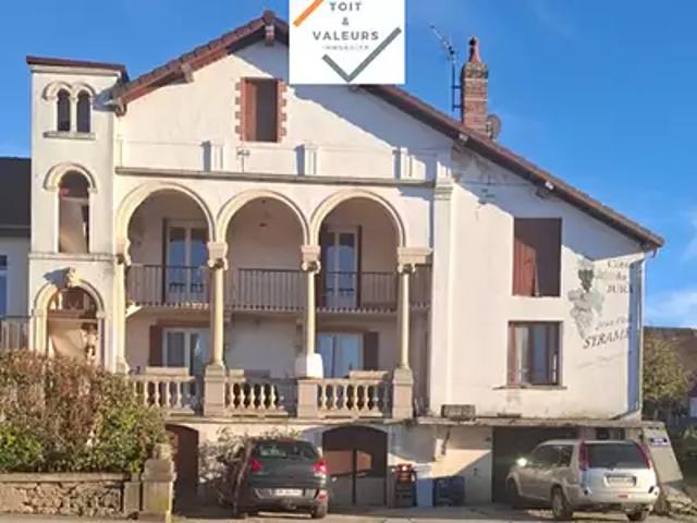 Gevingey 39570 Achat / Vente maison 10 pièces t10 cave parking
