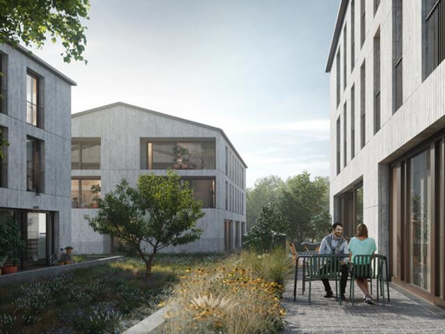 Gewerbeeinheit im Quartier am Rickenbach Haus HE