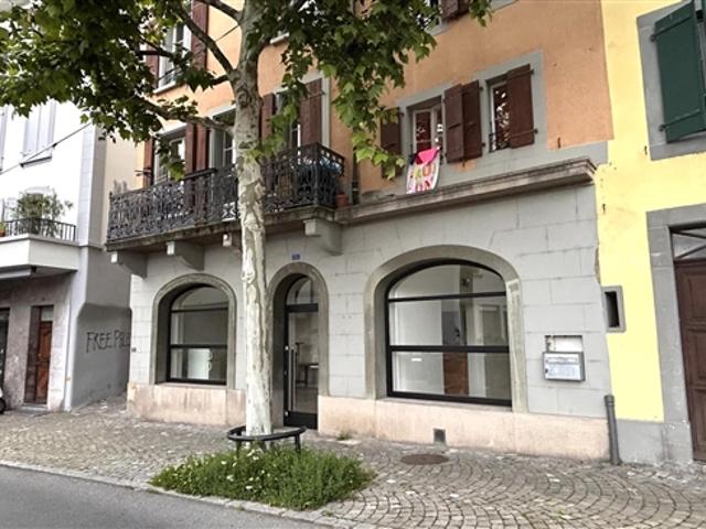 Gewerbefläche mit Fenster in der Altstadt von Montreux von ca. 85m2