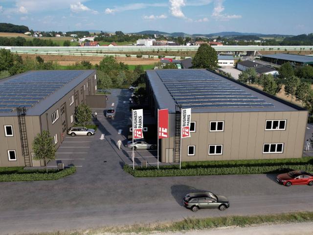 Gewerbeflächen Büro, Produktionshalle u. Lager 119m²
