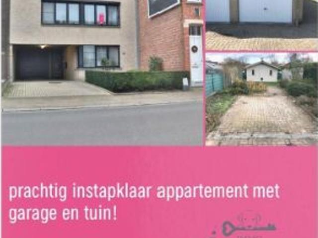 Gezellig appartement met garage en tuin