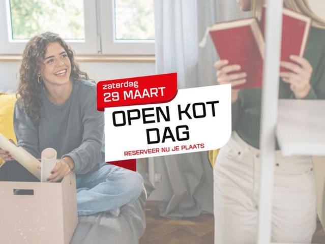 Gezellige en moderne studentenkamer omgeven door groen