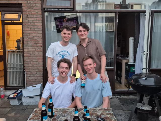 Gezellige kamer in studentenhuis