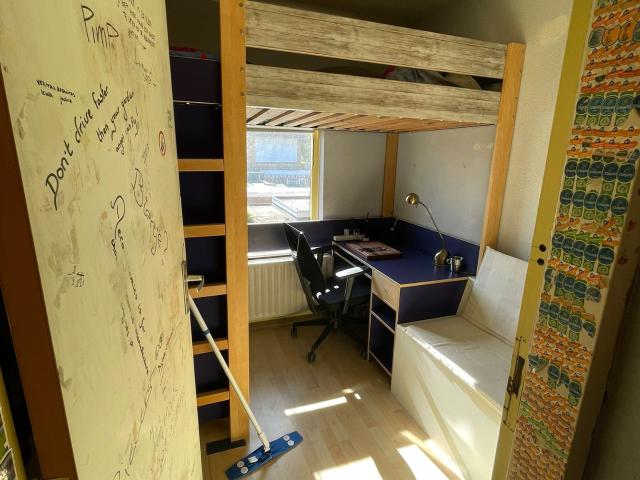 Gezellige kamer in studentenhuis met 5 inwoners