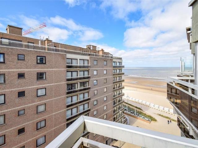 Gezellige studio met zijdelings zeezicht in het centrum van Middelkerke
