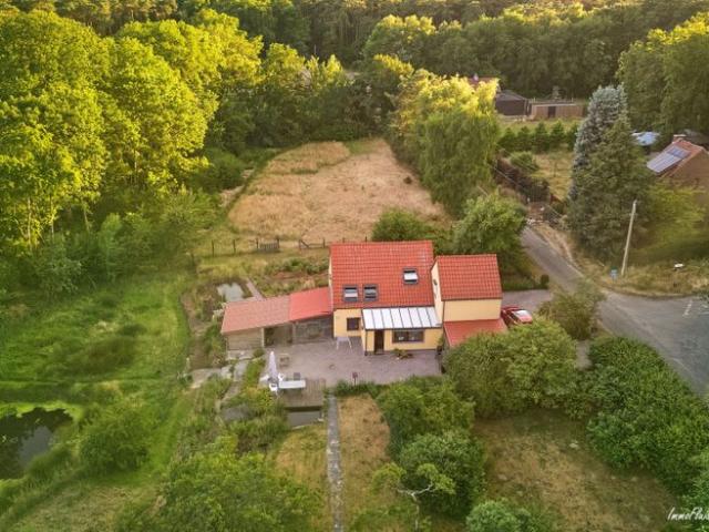 Gezellige woning midden in het groen op een perceel van ca