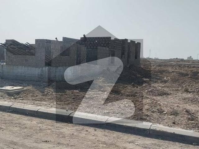 Ghandara 120 sq yard west open 24 ft road residental plot for sale in scheme 33 karachi