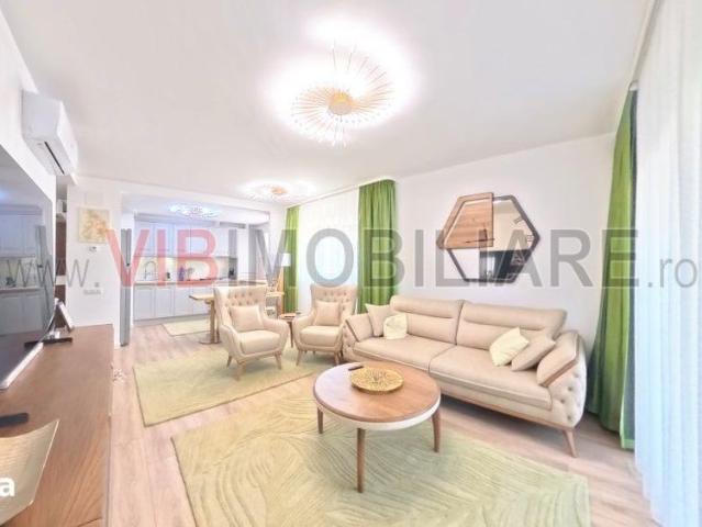 Ghencea / Stellaris Residencias /3 camere mobilat/utilat /NOU / cu par
