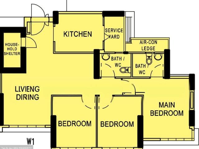 Ghim Moh Edge Queenstown, HDB 4 Rooms