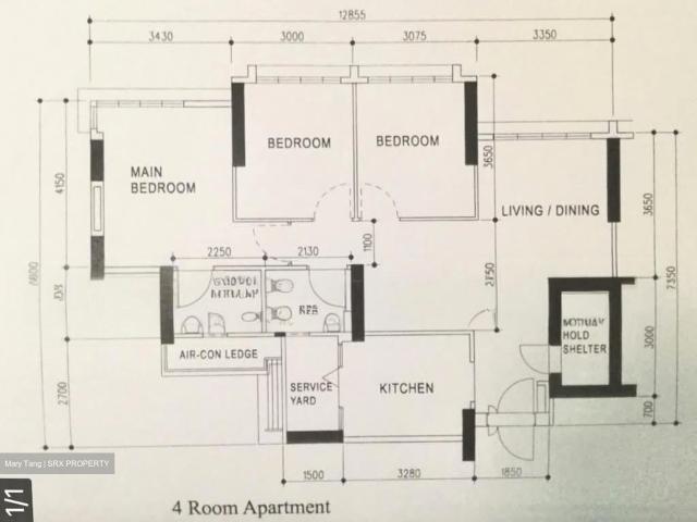 Ghim Moh Edge Queenstown, HDB 4 Rooms