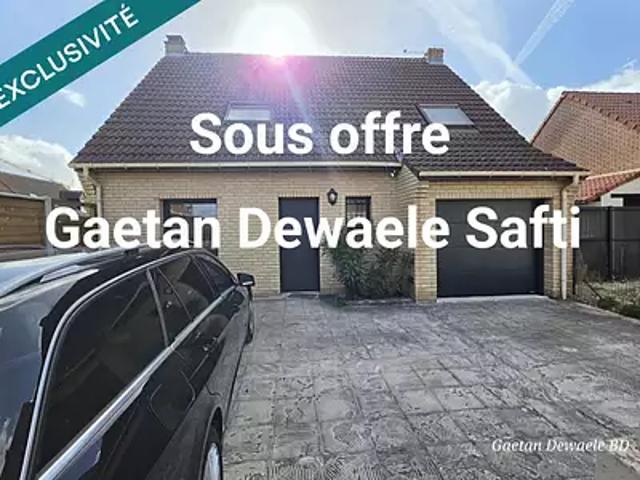 Ghyvelde 59254 Achat / Vente maison 6 pièces t6 terrasse parking