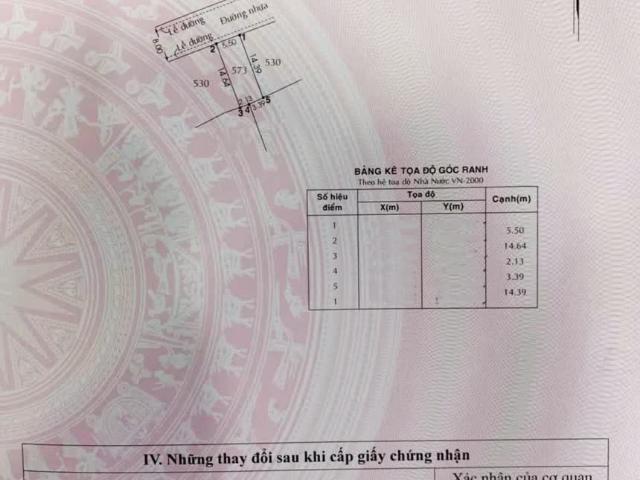 Giảm sâu 150 triệu bán nhanh nhà Dương Đình Cúc 5,5 x 14,5m giá 880 triệu SHR ngay chợ Bình Điền