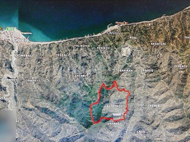 GİRESUN GÖRELE GÜNEYKÖY'DE İMARLI ARSA