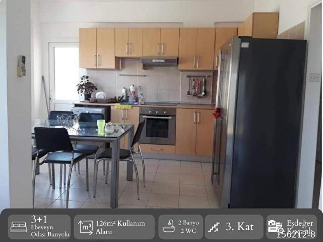 GİRNE ALSANCAK'TA 3+1 EŞYALI FIRSAT SATILIK DAİRE