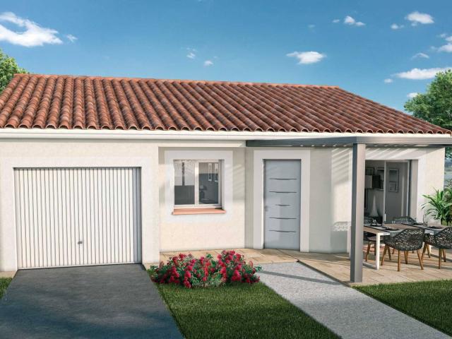 Ginestas maison plain pied 75m² deux chambres garage