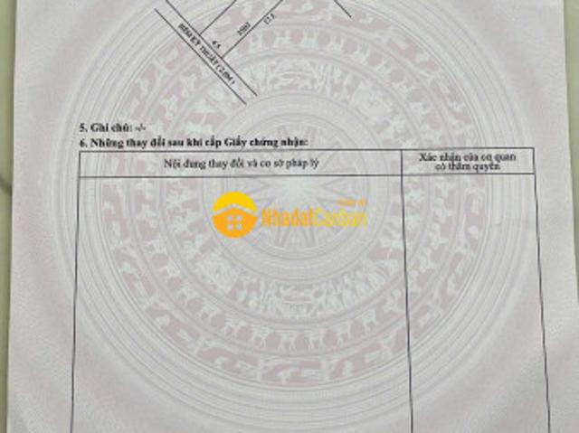 Giá 2.4 tỷ cg bán nền đường b3 kdc phú an, phường hưng phú, cần thơ