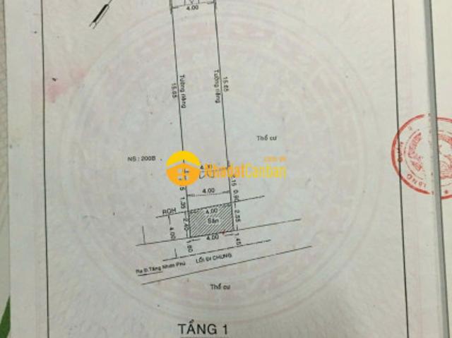 Giá quá tốt bán đất tặng nhà c4 ngay cao đẳng công thương 90m2 ngang 4m giá chỉ 4,3tỷ